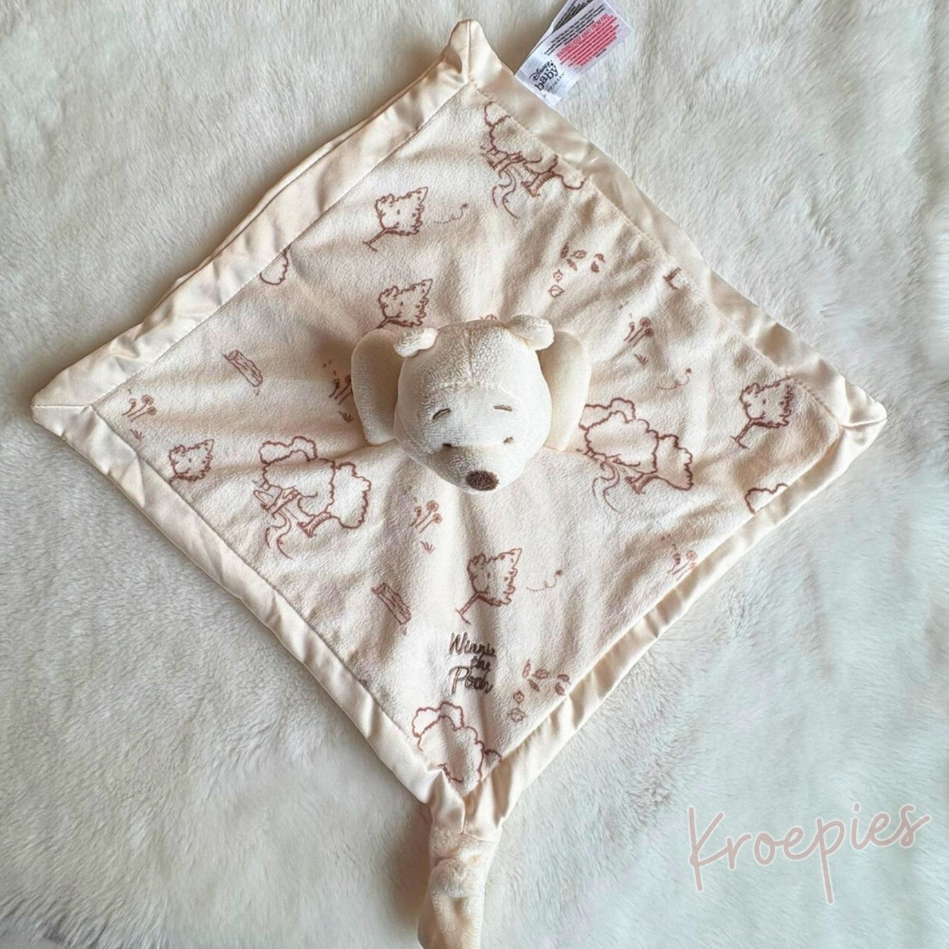 PRIMARK speendoekje beer beige | Winnie de Pooh Disney