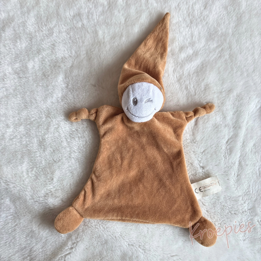 Evora knuffeldoekje popje geel | Kruidvat