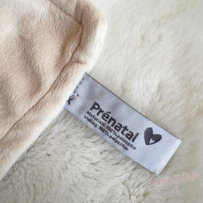 PRENATAL knuffeldoekje lama alpaca beige