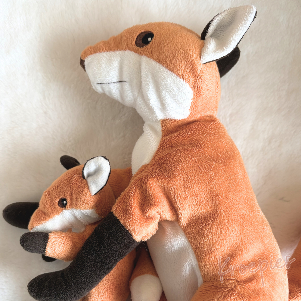 IKEA knuffel vos en baby vos | Vandring Rav