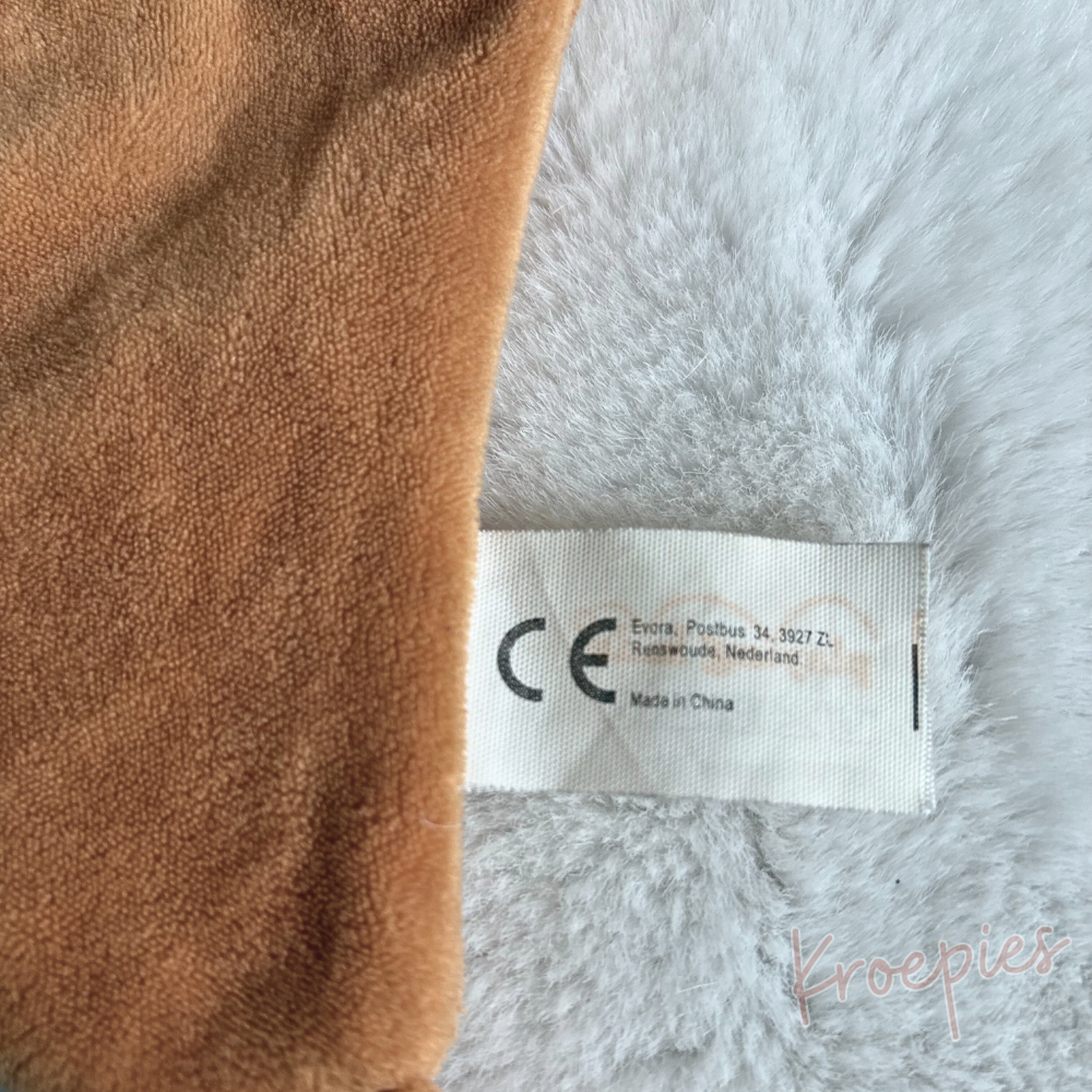 Evora knuffeldoekje popje geel | Kruidvat