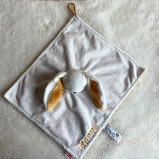 PRENATAL knuffeldoekje speendoekje konijn | I Love Mama