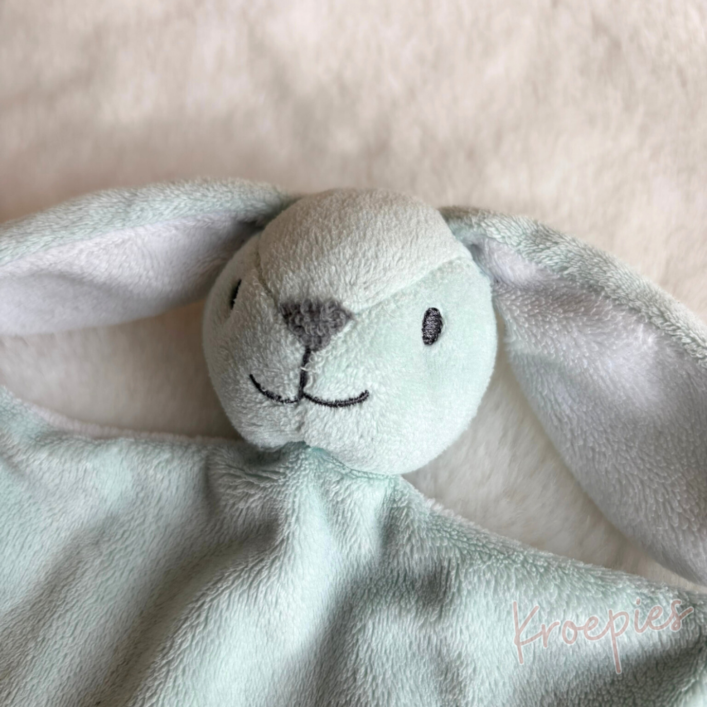 PRENATAL knuffeldoekje konijn mintgroen
