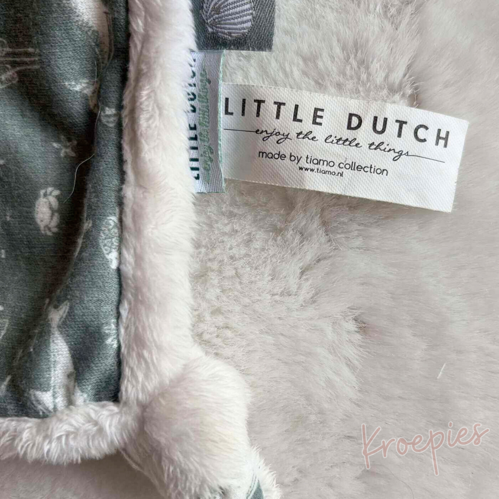 Little Dutch knuffeldoekje walvis | Groen