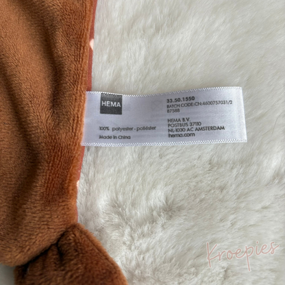 HEMA knuffeldoekje aap
