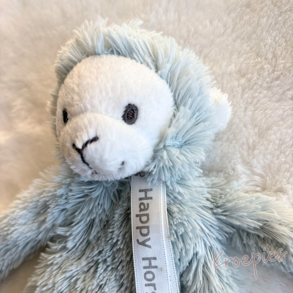 HAPPY HORSE knuffeldoekje aap | Hanging Monkey Teal