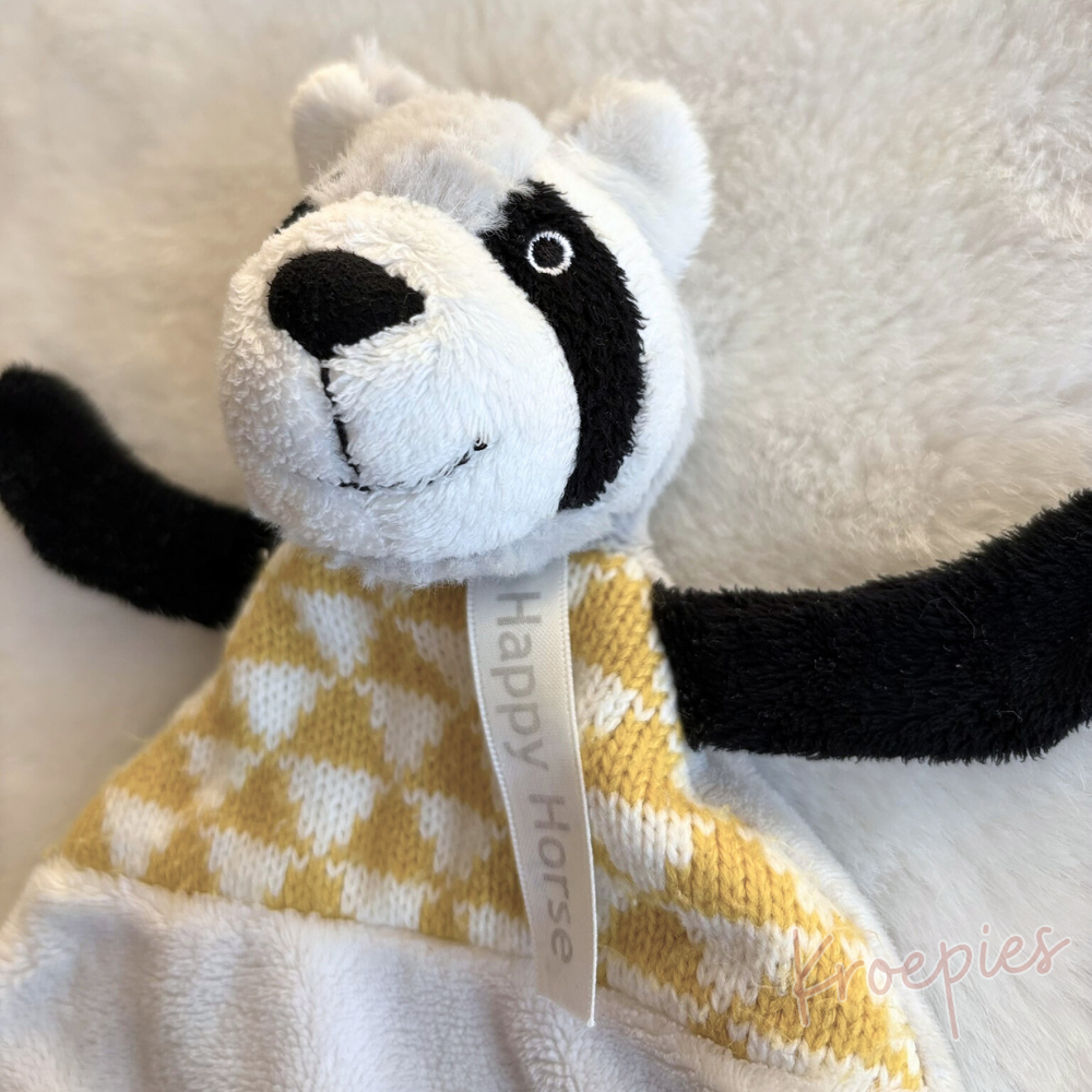 HAPPY HORSE knuffeldoekje wasbeer | Racoon Rabi